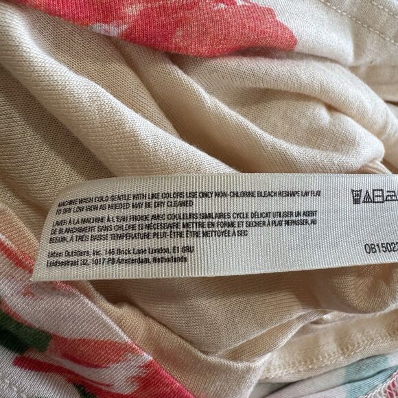 Anthropologie Daily Practice Eureka Floral Print Dress Bodycon Soft Size XS NEW - Picture 14 of 15